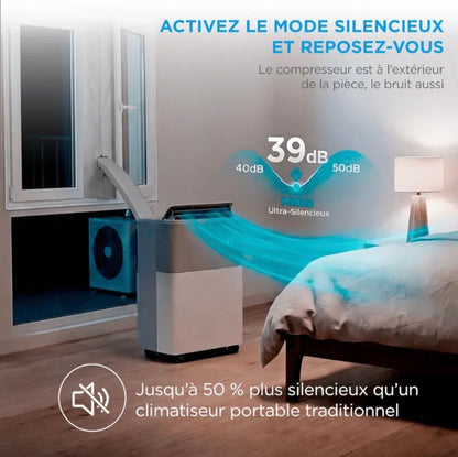 Midea PortaSplit – Refroidit comme une clim fixe, se branche comme un ventilateur