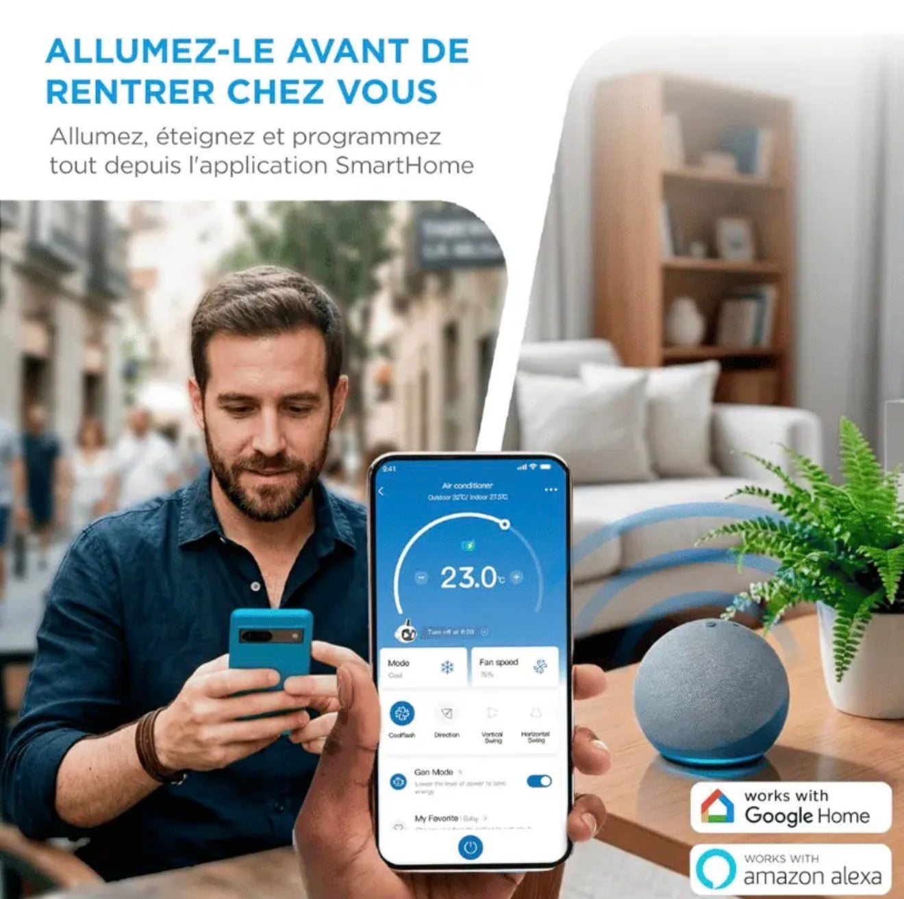 Midea PortaSplit – Refroidit comme une clim fixe, se branche comme un ventilateur
