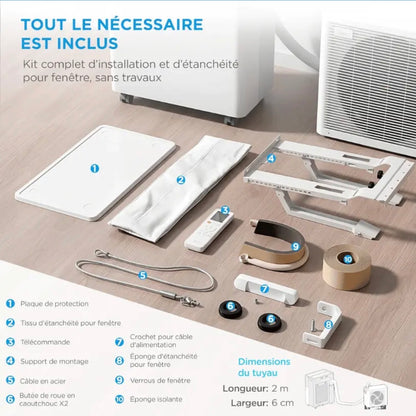 Midea PortaSplit – Refroidit comme une clim fixe, se branche comme un ventilateur